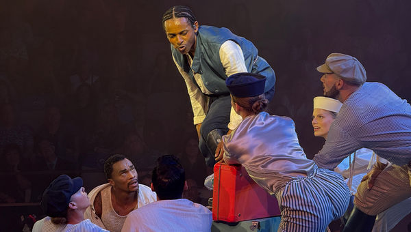 A scene from "Meridian," a show aboard the Star Princess.