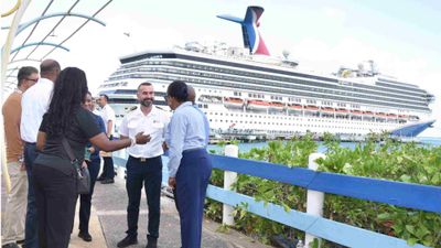 On Nov. 12, Carnival made its first Ocho Rios call since Hurricane Melissa hit Jamaica.
