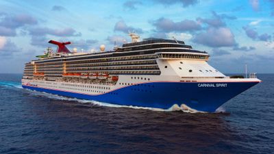 The 2,124-passenger Carnival Spirit.