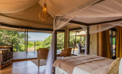 Accommodations at Cottar's 1920s Camp in Kenya's Masai Mara. The company's new AI assistant can provides pricing, availability and detailed information for Cottar's two Masai properties.