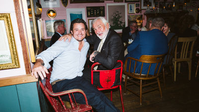 Sea Cloud's Kevin Smith (left) and his dad, Bill Smith, in New York City in November.