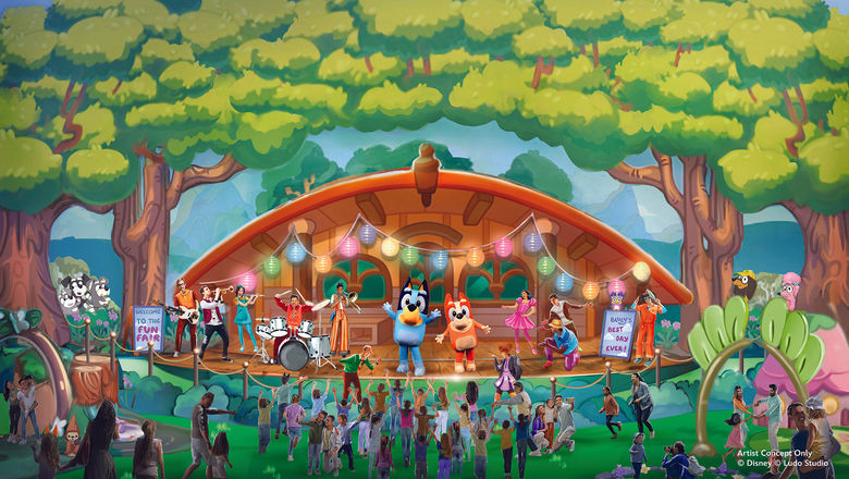 “Bluey’s Best Day Ever!,” will open at Disneyland Park’s Fantasyland Theatre on March 22.