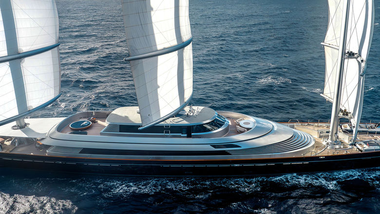 The Maltese Falcon sailing yacht.