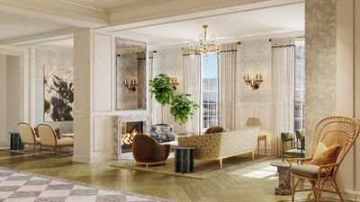The Hotel Viking's lobby will be updated.