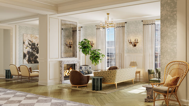 The Hotel Viking's lobby will be updated.
