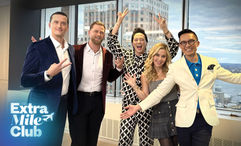 The most recent season of "Extra Mile Club" featured advisors planning travel for Olympic figure skaters Johnny Weir and Tara Lipinski.