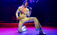 Tribute artist Travis Powell will perform the set list from Elvis Presley's 1973 "Aloha from Hawaii" broadcast in Las Vegas on Jan. 14.