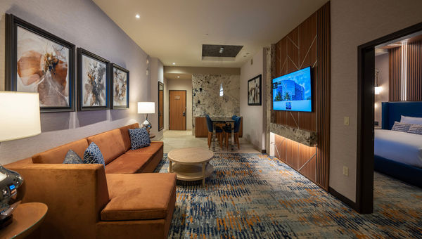 One of the new 365 rooms at M Resort Spa Casino.