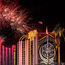 Drones join the show at Las Vegas New Year's fireworks spectacular