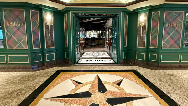 O'Malley's Irish Pub is now on the Crown Princess. O'Malley's Irish Pub is now on the Crown Princess.