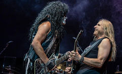 "Ikons of Rock" at the Hard Rock Cafe Las Vegas has a rotating cast of more than 50 performers.