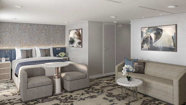 The Sonata will have Oceania's first Deluxe Penthouse Suites. The Sonata will have Oceania's first Deluxe Penthouse Suites.