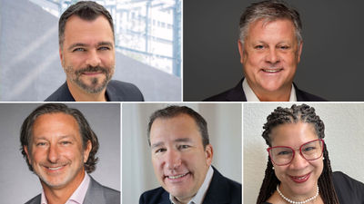 Clockwise from top left: Kim Andreelo, Patrick O'Brien, Dayna Jordan, Dave Spinelli and Brian Holmberg.