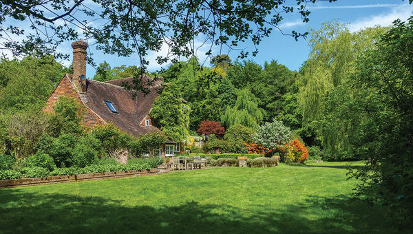 Fans of Winnie-the-Pooh can stay at Cotchford Farm, the former home of author A.A. Milne, who lived there while he wrote the books. Fans of Winnie-the-Pooh can stay at Cotchford Farm, the former home of author A.A. Milne, who lived there while he wrote the books.