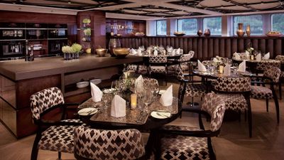 There will be new Italian lunches in the Chef's Table restaurant.