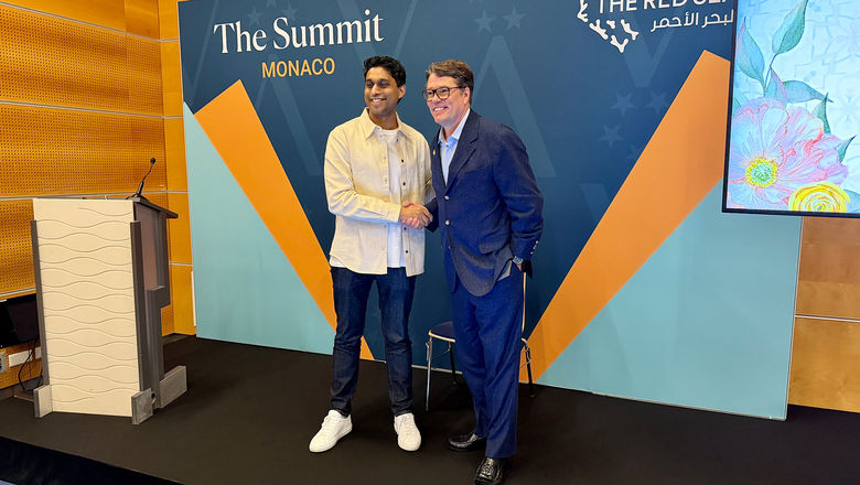 Bilt founder and CEO Ankur Jain, left, and Forbes Travel Guide chairman Jeff Arnold announced the launch of Bilt Verified.
