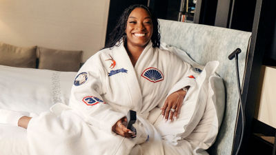 Simone Biles will be Mandarin Oriental's first global wellness ambassador. "Throughout my career, I've learned how important recovery, mental wellbeing and balance are," she said.