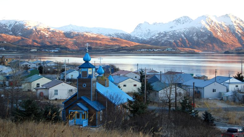 The community of Old Harbor in Alaska.