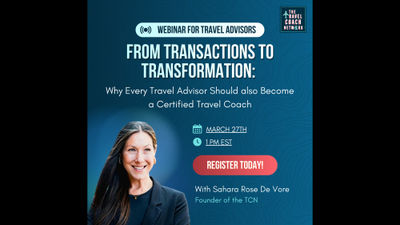 The Travel Coach Network was founded in 2018 by CEO Sahara Rose De Vore.