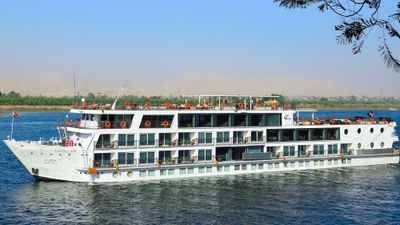 The Viking Ra on the Nile River.