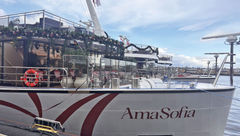 The AmaSofia was christened in Amsterdam at the ASTA River Cruise Expo.