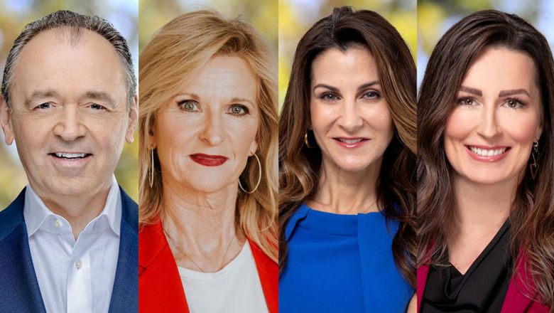 From left, Disney has promoted Thomas Mazloum, Jill Estorino, Tasia Filippatos and Lisa Baldzicki.