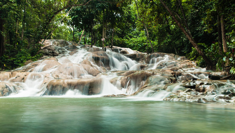 Dunn's River Falls is one of the top attractions on the island of Jamaica. The Jamaica Tourist Board has partnered with JetBlue Vacations and WeatherPromise to launch the Great Weather Guarantee.