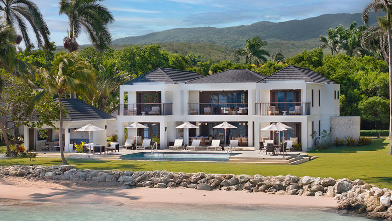 One of the multibedroom units at the Villas Half Moon, set to reopen on April 2.