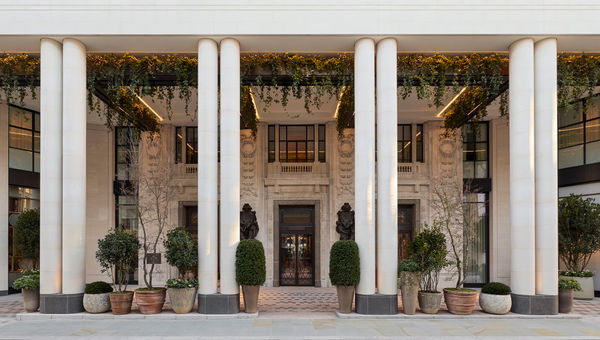 The facade of the Six Senses London, which has opened as part of a mixed-use project housed within West London's former Whiteley’s department store. The facade of the Six Senses London, which has opened as part of a mixed-use project housed within West London's former Whiteley’s department store.