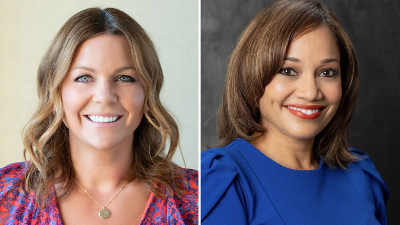 Julie Howard (left) and Kameish Stanley.