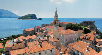 Budva is an Old World town that is also home to luxurious resorts along the Adriatic coast.