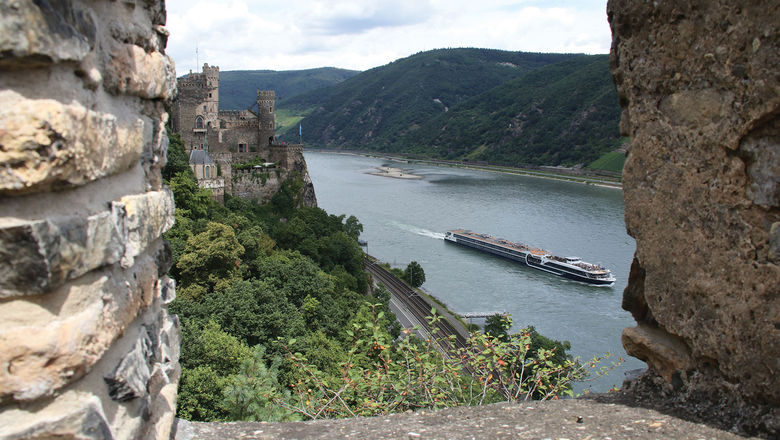 An Avalon ship cruises along the Rhine River. European destinations have reported strains of overtourism and welcome cruise lines that have slowed fleet expansion.