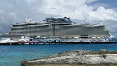 The Norwegian Luna at Great Stirrup Cay, NCL's private island.