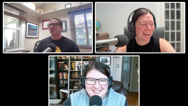 In different discussions, aviation editor Robert Silk, top left, and retail editor Jamie Biesiada, bottom, talked with host Rebecca Tobin about the biggest stories on their beats. In different discussions, aviation editor Robert Silk, top left, and retail editor Jamie Biesiada, bottom, talked with host Rebecca Tobin about the biggest stories on their beats.