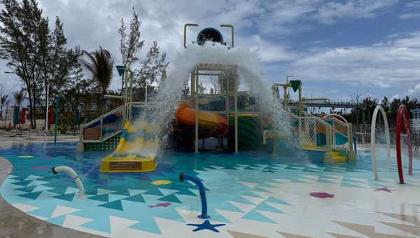 The Splash Harbor play area for kids. The Splash Harbor play area for kids.