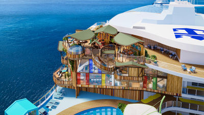 The Hero of the Seas will feature the three-deck Ultimate Family Treehouse, which will accommodate up to 12 guests.