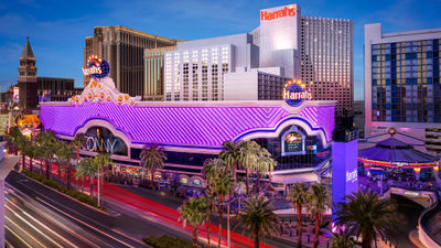The Harrah's Las Vegas.