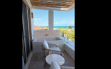 A stone hot tub is one of the features on the balcony of a Preferred Club suite at Secrets Playa Mujeres.