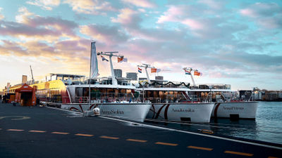 The AmaSofia, AmaWaterways' most recent addition to fleet. The line announced that it plans to expand to 50-plus ships by 2032.