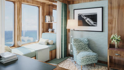 The fleet's largest suites will be onboard the new sailing yacht, the Atlas Adventurer.