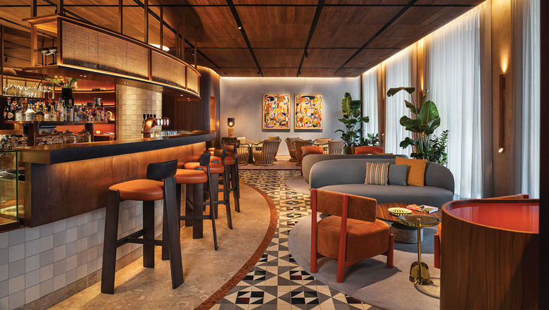 The Andaz Lounge serves reimagined Portuguese classics.