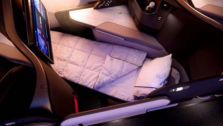 Delta's new business-class suite will be on new Airbus A350-1000s and on retrofitted Airbus A330 aircraft.