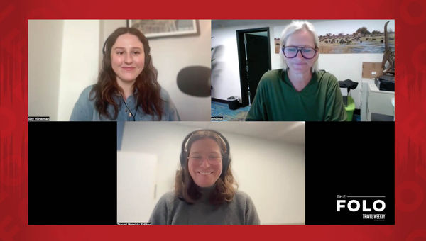 Clockwise from top left: tours editor Brinley Hineman, Malaka Hilton, an Egypt specialist and CEO of Admiral Travel International, and host Rebecca Tobin talk about the latest on Egypt travel and the Iran war. Clockwise from top left: tours editor Brinley Hineman, Malaka Hilton, an Egypt specialist and CEO of Admiral Travel International, and host Rebecca Tobin talk about the latest on Egypt travel and the Iran war.