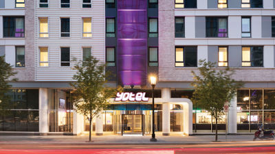 Known for its prime city locations, like its Boston hotel, Yotel says it is looking to expand into resorts.