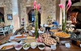 Brunch in El Sanatorio restaurant.