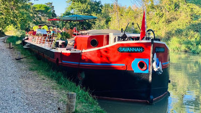The cruise operator will offer an exclusive sailing on the barge Savannah.
