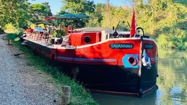 The cruise operator will offer an exclusive sailing on the barge Savannah.