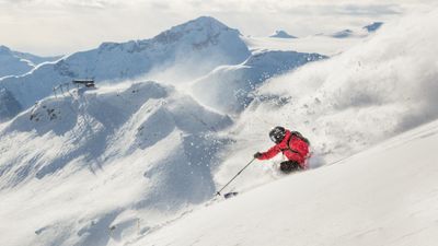 Whistler Blackcomb in British Columbia, one of Vail Resorts' 37 mountain resorts in North America.
