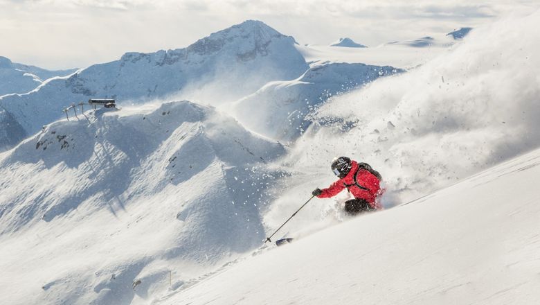Whistler Blackcomb in British Columbia, one of Vail Resorts' 37 mountain resorts in North America.