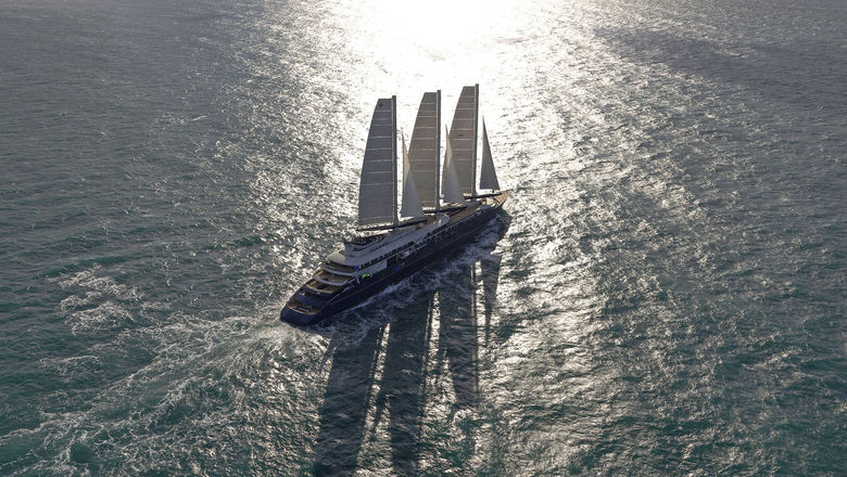 The Orient Express Corinthian marks the first ship for the new cruise brand.